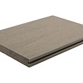 WPC 22,5x210 mm. L=400 cm. Fiberdeck Premium massief Light Grey ~