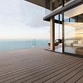 WPC 22,5x138 mm. L=300 cm. Fiberdeck Premium massief Ipé ~