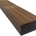 Bankirai 45x90 mm. L=244 cm. v-groeven P500 Premium ~