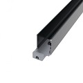 Boston Alu U-lijst start/stop L-175cm 25x30mm zonder connectors RAL7016 ~