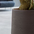 Pottery Pots plantenbak Patt L Black Washed hoogte: 165 diameter: 20~