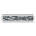 Boston decopaneel Hera horizontaal 30x175 cm. RAL7016 ~