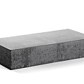 Opsluitband grijs 100x17x25 cm. vlak ~