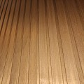 Enkelzijdige wand B met Thermo Triple profiel, ayous, hoogte 224 cm. ~