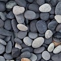 Beach Pebbles zwart (Castle Black) 16-25 mm. - 0,5 m³ BigBag à 900 kg. ~