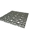 ECCO Dal groen 80x80x4 cm. ~