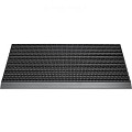 Deurmat Topline Black 324 Borstelmat 50x80  15 mm zwart  ~