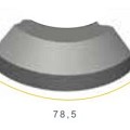 GELB 5/20x25x78,5 5u grijs vis ~