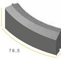 GELB 6/15x25x78,5 4u grijs vis ~