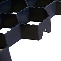 Gras/grindplaat 120 x 80 x 3,8 cm ZWART ~