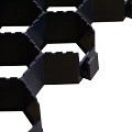Gras/grindplaat 120 x 80 x 3,8 cm ZWART ~