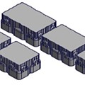 Via Corio Black lineair verband MF x8 cm. ~