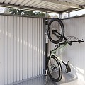 BIKELIFT Gerätehaus dunkelgrau-met ~