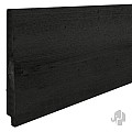 Naaldhout Thermo PEFC rabat zweeds 12/26x175(190)mm zichtzijde fijnbezaagd [zwart] ~