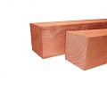 Douglas fijnbezaagde paal 20x20x600 cm onbehandeld ~
