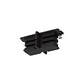 Mini-verbinder voor S-TRACK 3F-rail geïsol. zwart ~