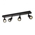 PURI Quad wandlamp zwart 4xGU10 ~