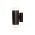 ASTINA WL UP/DOWN wandlamp zwart 2xGU10 (uitlopend 2025) ~