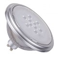 QPAR111 GU10 led zilver, 7W, 3000K, CRI90 25° (uitlopend 2025) ~
