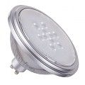 QPAR111 GU10 led zilver, 7W, 4000K , CRI90 40° (uitlopend 2025) ~