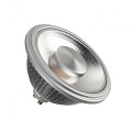 LED QPAR111 12W 680lm 3000K CRI90 55° dimbaar ~