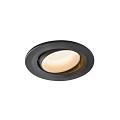 NUMINOS MOVE S zwart/wit 1xLED 2700K 40° (uitlopend 2025) ~