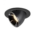 NUMINOS GIMBLE L zwart/chroom 1xLED 3000K 55° (uitlopend 2025) ~