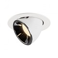 NUMINOS GIMBLE L wit/chroom 1xLED 3000K 55° (uitlopend 2025) ~