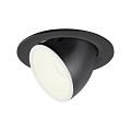 NUMINOS GIMBLE L zwart/wit 1xLED 4000K 20° (uitlopend 2025) ~