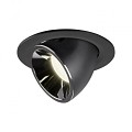 NUMINOS GIMBLE L zwart/chroom 1xLED 4000K 55° (uitlopend 2025) ~