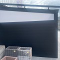 Verasol zelfbouw alu zijwand 4000 mm. met polycarbonaat spie 5 standaard kleuren ~