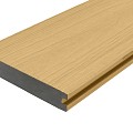 WPC 22,5x138 mm. L=300 cm. Fiberdeck Premium massief Cedar ~
