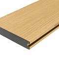 WPC 22,5x138 mm. L=300 cm. Fiberdeck Premium massief Cedar ~