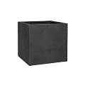 Pottery Pots plantenbak Block L Midnight Black (lxbxh) 50x50x50 cm. ~