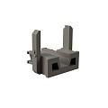 Dual Straight houder grijs voor u-profiel df1ua2833 ~