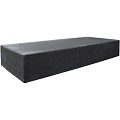 Traptrede massief antraciet 100x40x18 cm. ~
