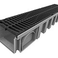 Connecto 200 met gietijzeren rooster B125 - CAN15BF ~
