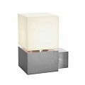 SQUARE WALL alu geborsteld 1xE27 ~