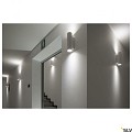 PLASTRA TUBE wit 2xGU10 ~