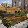 CorTen vijver (LxBxH) 300x100x40 cm. (3 mm.) ~