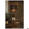 FENDA staande lamp voet enkel zwart 1xE27 zonder kap ~