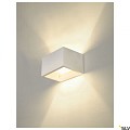 PLASTRA wandlamp wit 1xQT-DE12 ~