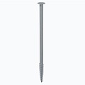 Cobra funderingsschroef Ø 60x1200 mm. vuurverzinkt SPIRAL - Funderingsschroef G-1500 60x1200mm~