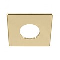 UNIVERSAL DOWNLIGHT afdekking IP65 vierk, goud mat (uitlopend 2024) ~