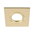UNIVERSAL DOWNLIGHT afdekking IP20 vierk, goud mat ~