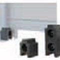 Boston Startfixering set van 10 stops & schroeven 4x19mm zwart ~