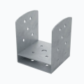 Cobra U-vorm 120x120 kop voor spiraal vuurverzinkt (SPIRAL - Ondersteuning in U-vorm, paal 120mm)~
