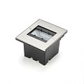 Grondinbouwspot PowerLED 230V, square, instelbare stralingshoek, lbh 15.5x18.5x11.5cm, 3x 3W ~