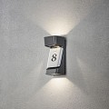 Ravenna PowerLED 230V wandarmatuur flush triplelight 29.5cm, 3x 4W ~