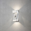 Ravenna PowerLED 230V wandarmatuur flush triplelight 29.5cm, 3x 4W ~